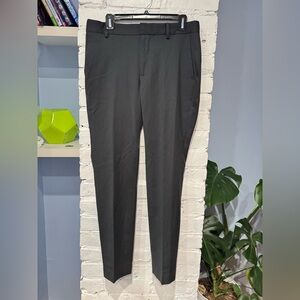 Everlane - Men’s Charcoal Gray Flat Front Wool Blend‎ Trousers Size 31 X 30